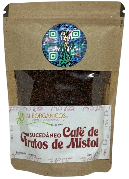 CAFE DE FRUTOS DE MISTOL ALE ORGANICOS DOY PACK X 100 GRS