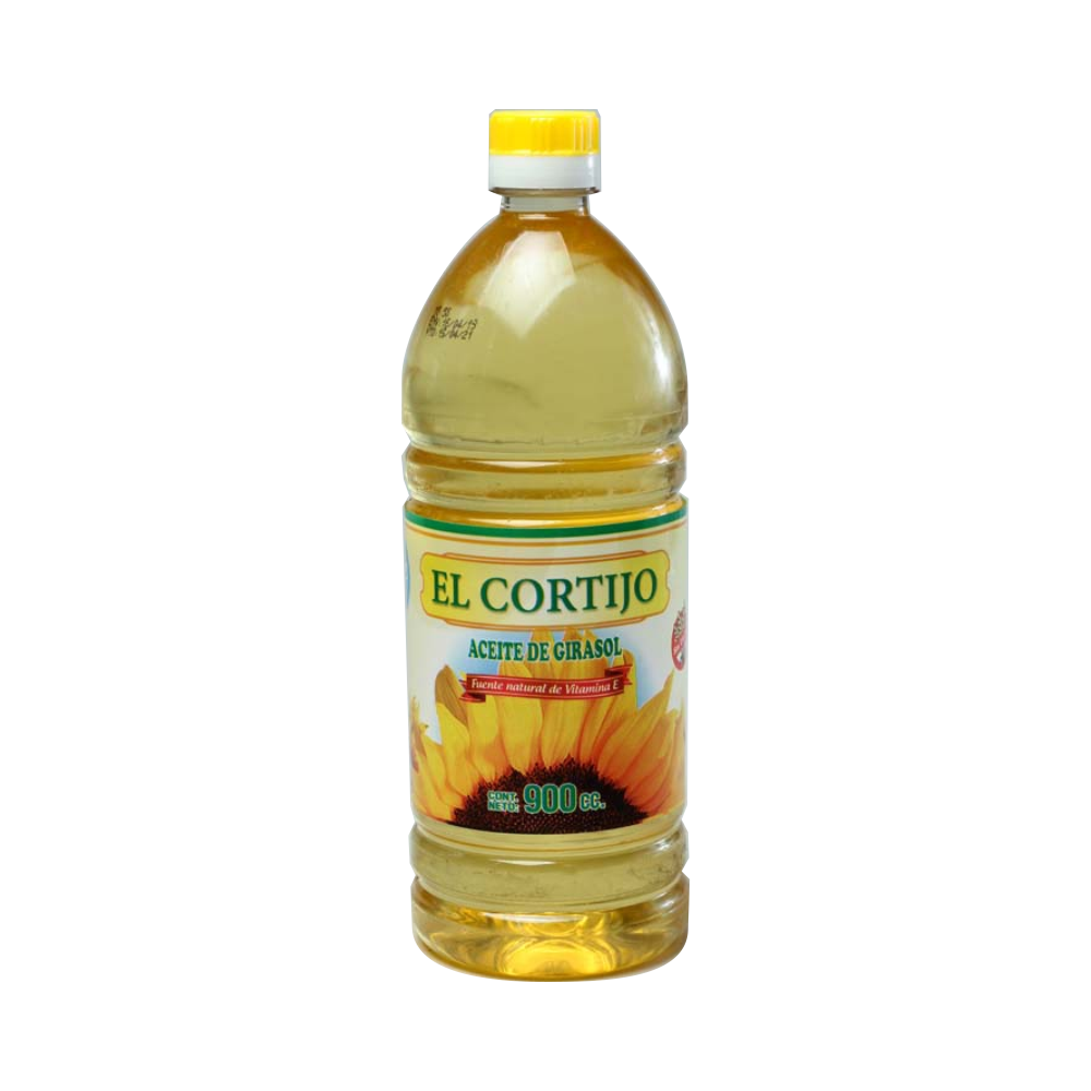 ​​ACEITE GIRASOL EL CORTIJO X 900 CC