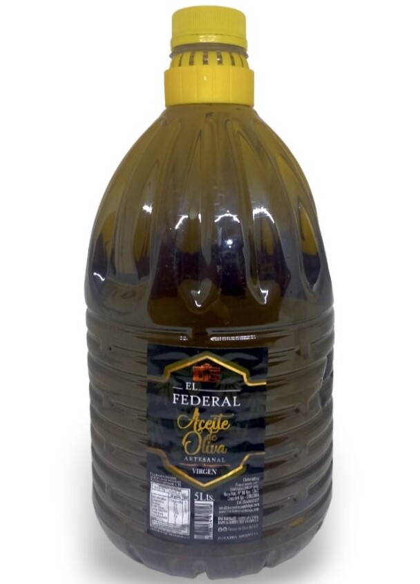 ​​ACEITE OLIVA EL FEDERAL PET X 5 LT