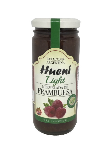 MERMELADA FRAMBUESA LIGHT HUENI X 260 GRS