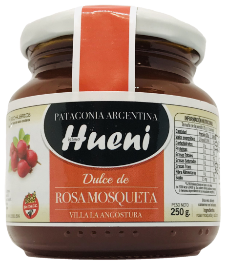MERMELADA ROSA MOSQUETA HUENI X 250 GRS