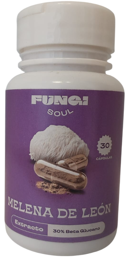 ADAPTOGENO MELENA DE LEON FUNGI SOUL X 30 CAPSULAS