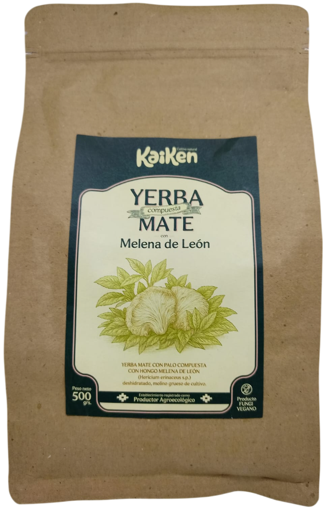 YERBA CON MELENA DE LEON KAIKEN X 500 GRS