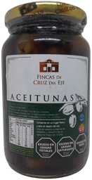 [p1326] ACEITUNAS NEGRAS FINCAS DE CRUZ DEL EJE X 250 GRS