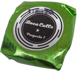 [p2856] ALFAJOR BOCA CALLE MEMBRILLO CHOCOLATE BLANCO