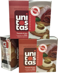 [p1005] ​​​​UNITOSTAS REDONDAS X 140GRS