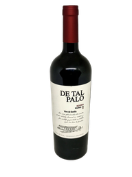 [p1705] VINO DE TAL PALO MALBEC RESERVA 2018 ET. BLANCA X 750 ML