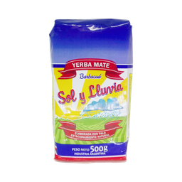 [p0396] YERBA MATE SOL Y LLUVIA X 500 GRS