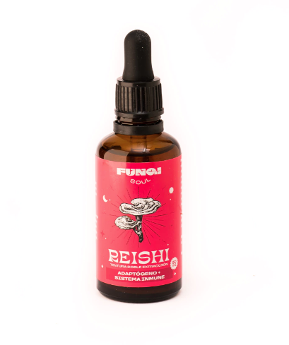 ​ADAPTOGENO REISHI FUNGI SOUL GOTAS X 50 ML -SISTEMA INMUNE