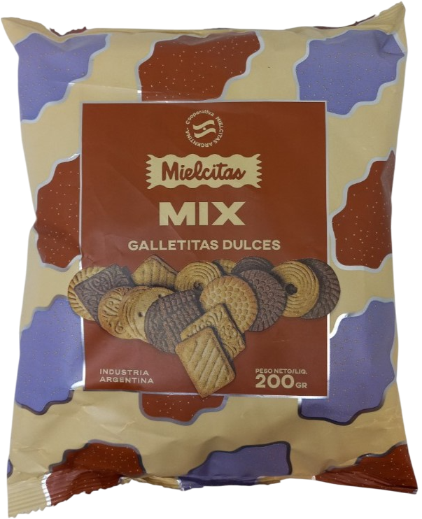 GALLETITAS DULCES MIX MIELCITAS X 200 GRS