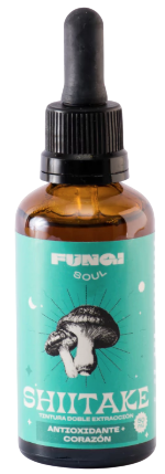 ADAPTOGENO SHIITAKE FUNGI SOUL GOTAS X 50 ML - ANTIOXIDANTE + CORAZON