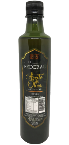 ​​ACEITE OLIVA EL FEDERAL PET X 500