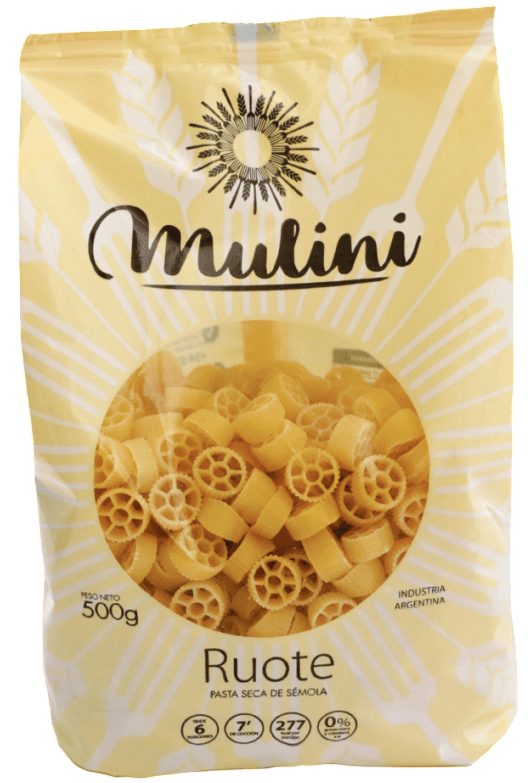 FIDEOS RUOTE MULINI X 500 GRS