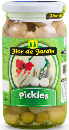 ​​PICKLES FLOR DE JARDIN X 330 GRS