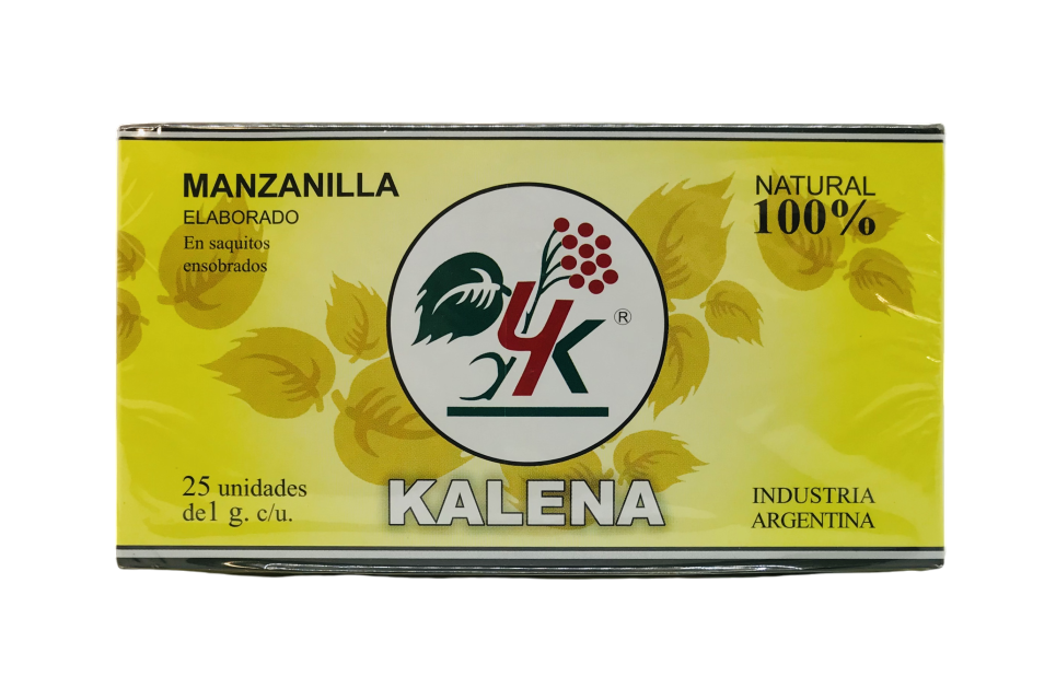​​​TE MANZANILLA SAQUITOS KALENA X 25 U