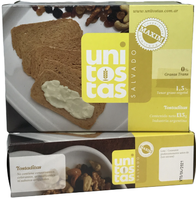 ​​​UNITOSTAS INTEGRAL X 140GRS