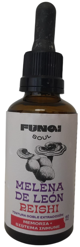 ADAPTOGENO MELENA + REISHI FUNGI SOUL GOTAS X 50 ML 
