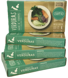 [p0022] CALDO EN CUBOS SABOR VERDURA COOPERATIVA SAFRA X 6 U