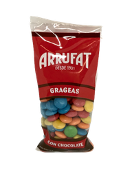 [p2385] GRAGEAS-LENTEJAS CHOCOLATE ARRUFAT X 90 GRS 