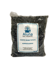 [p2520] POROTO NEGRO AGROECOLOGICO ALUNA DEL MONTE X 500 GRS